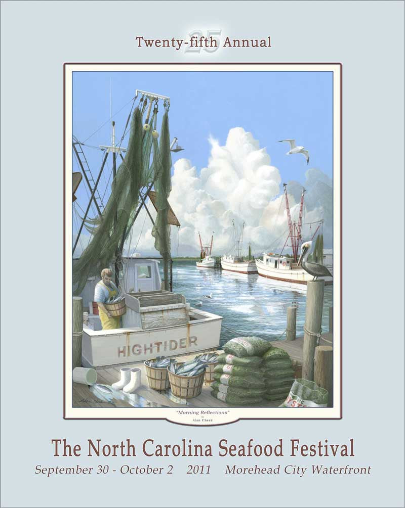 "Morning Reflections" by Alan Cheek- 2011 Commemorative Poster