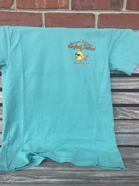 2023 NC Seafood Festival Youth T-Shirt - Spanish Moss