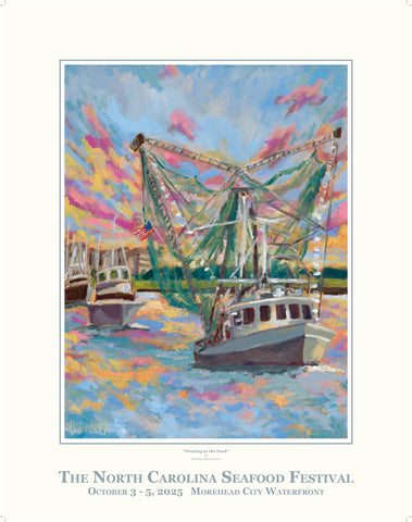2025 NC Seafood Festival Commemorative Poster