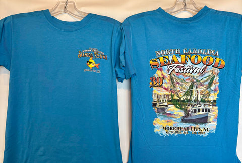 39th Annual NCSF Youth Short Sleeve Tee - Summer Sky