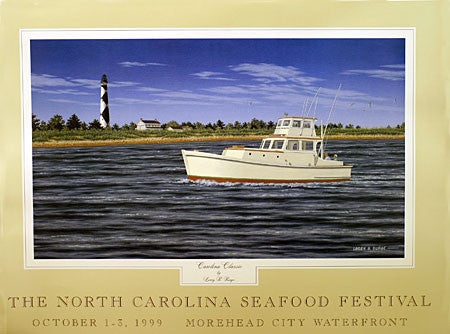 "Carolina Classic" by Larry Burge- 1999 Commemorative Poster
