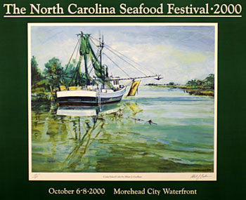 "Cedar Island Calm" by Albert J. Goellner- 2000 Commemorative Poster
