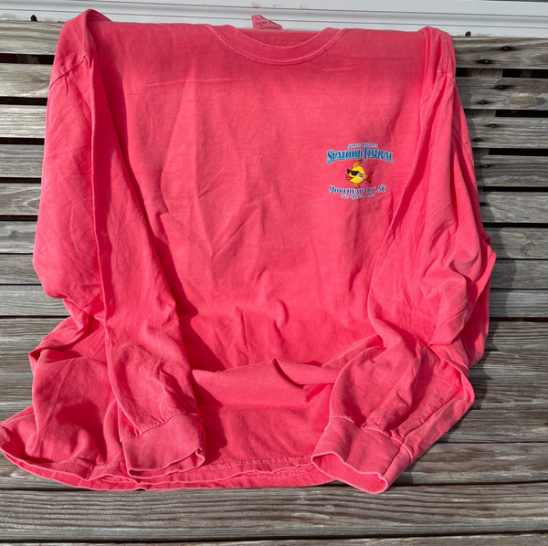 2022 NC Seafood Festival Long Sleeve T-Shirt - Watermelon ON SALE NOW!
