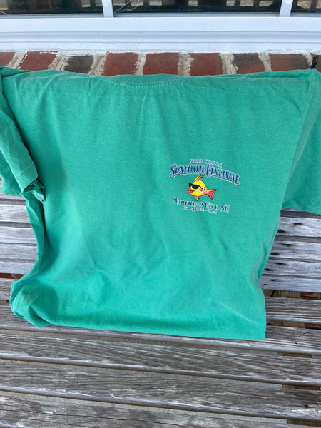 2022 Youth NC Seafood Festival T-Shirt - Grass ON SALE NOW!!